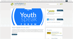 Desktop Screenshot of nachhaltigkeit.de